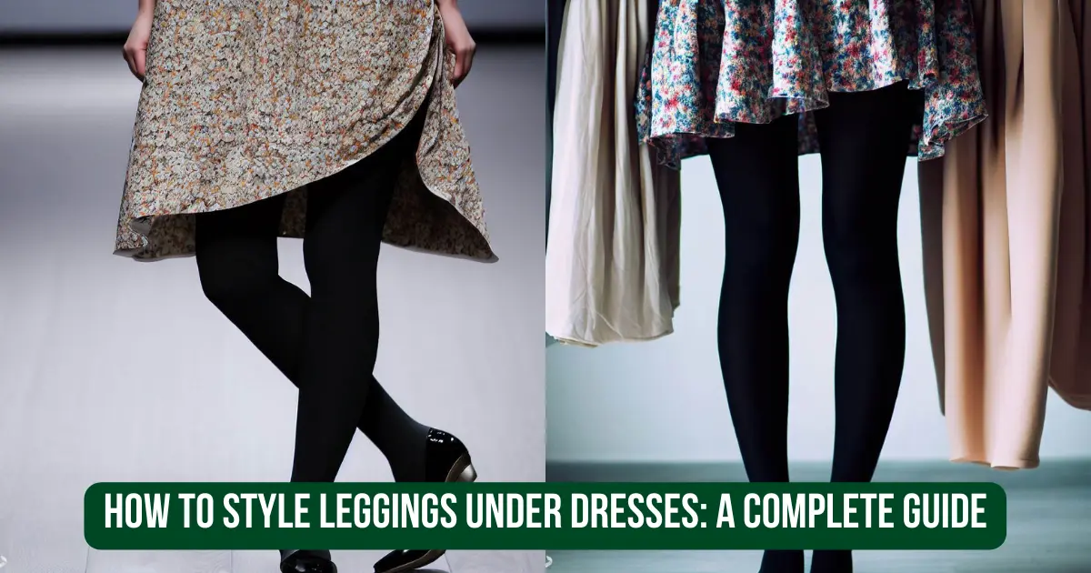 How to Style Leggings Under Dresses